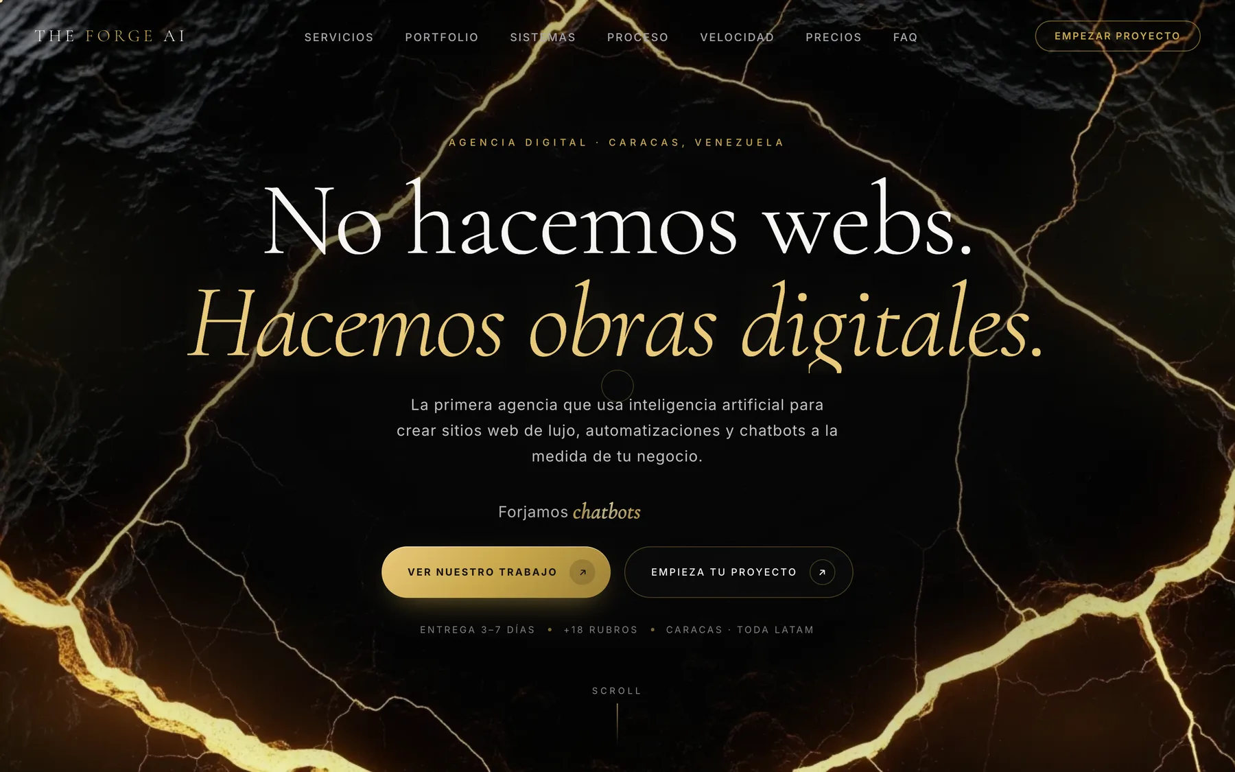 The Forge AI: portada de la plataforma con la que opero mi propio negocio